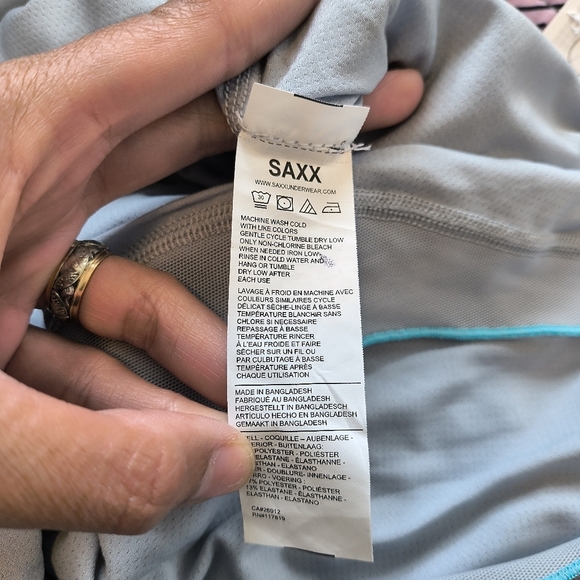 SAXX Betawave 2N1 Swim Boardshort Size 36 NWT - Picture 7 of 9